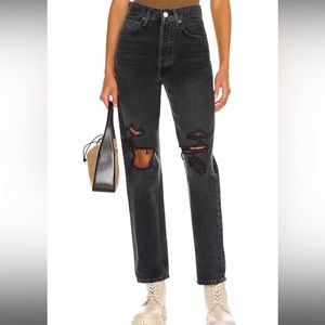 Agolde 90s Mid-Rise Loose Fit in Vagabond - Size 27